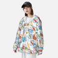 thumbnail image 3 of Lsque Summer Stamp UPF 50+ Lightweight Sun Protection Men's Women's Long Sleeve Shirt, Hoodie Performance -X-Large, 3 of 9
