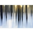thumbnail image 2 of wall26 - Abstract Winter Forest Scene, Intentional Vertical Blur Done in-Camera. - Removable Wall Mural | Self-Adhesive Large Wallpaper - 100x144 inches, 2 of 6