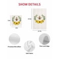 thumbnail image 7 of Sunflowers Bees Kitchen Dish Towels for Drying Dishes Set of 3, Spring Farmhouse Honey Flowers Leaves Waffle Weave Microfiber Hand Tea Bathroom Towels Quick Dry & Absorbent Towel 12x12, 7 of 7