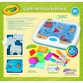 thumbnail image 7 of Crayola Light Up Activity Board, Crafts for Toddlers and Kids, Educational Toy for Kids, Gift, Ages 3, 4, 5, 6, 7 of 7