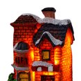 thumbnail image 3 of Nuevas Decoraciones Navideñas Resina Casa Pequeña Navidad Micropaisaje Luminoso Adornos para Casa Nieve Regalos Navidad (J), 3 of 9