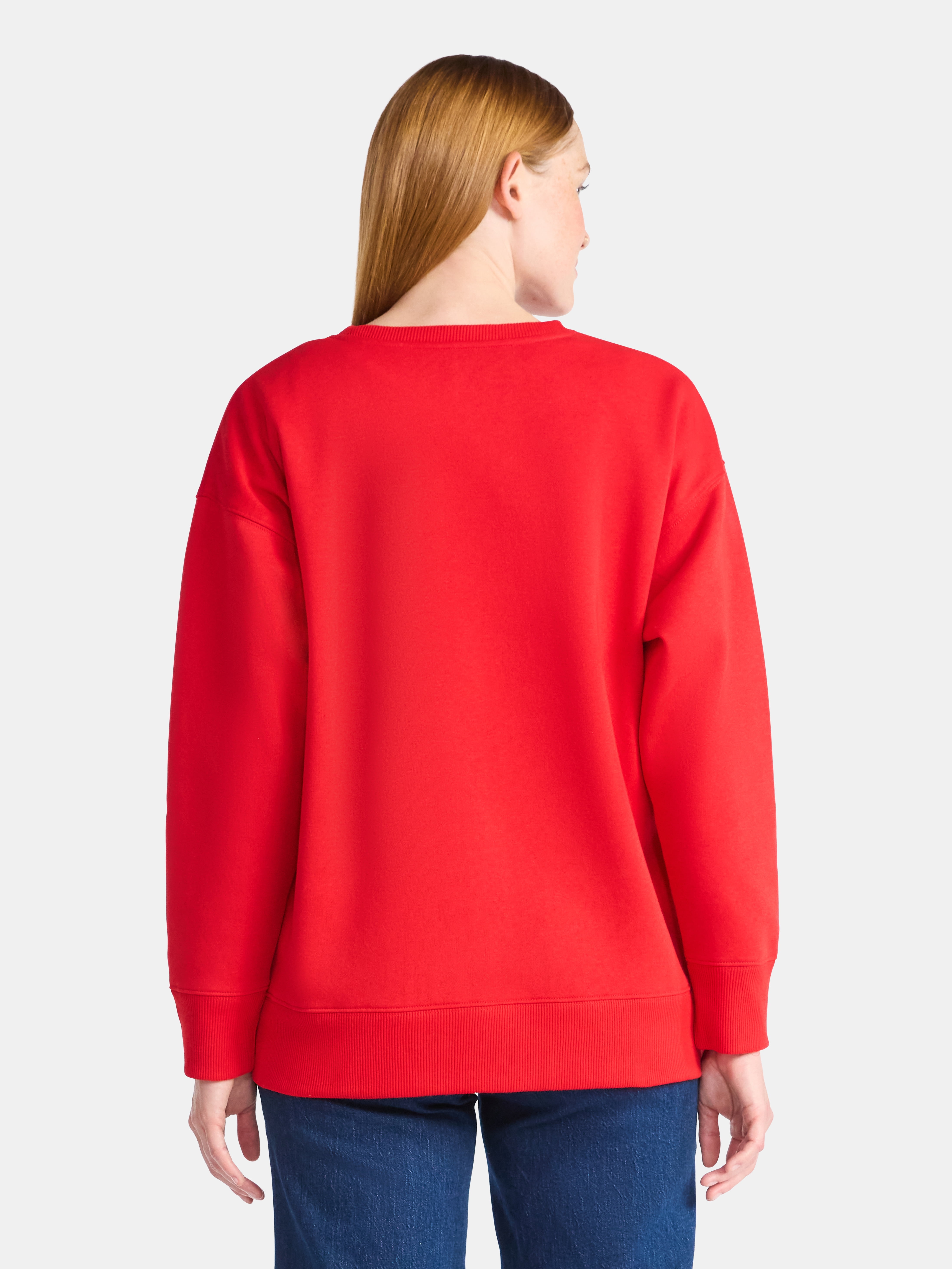 Women's Christmas Christmas Flair Graphic Fleece from Holiday Time, Sizes S-XXXL