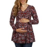 Woodside Maternity Tunic Top -- Available in Plus Sizes