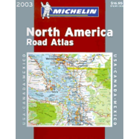 Pre-Owned Michelin North America Road Atlas 2003 (Paperback) 2061004423 9782061004425