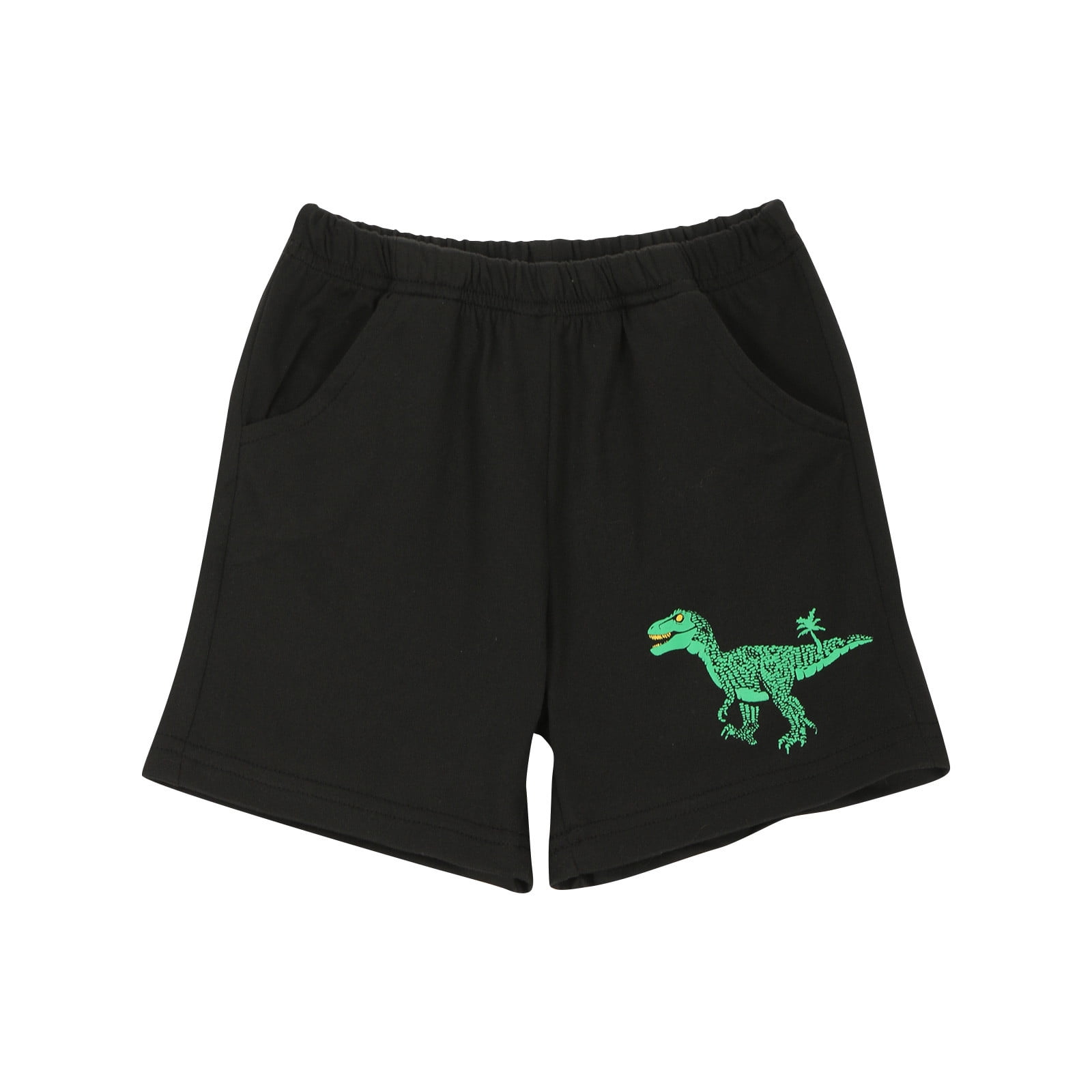 Toddler Kids Baby Boy Casual Dinosaur Print Short-sleeved Shorts Clothes Set Boys Baby Boys Girls Hoodie Boys Shirt with Bowtie