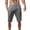 Grey, variant on COMVALUE Mens Cotton Linen Shorts Casual Elastic Waist Lightweight Vacation Summer Beach Shorts with Pockets Yellow for Size S