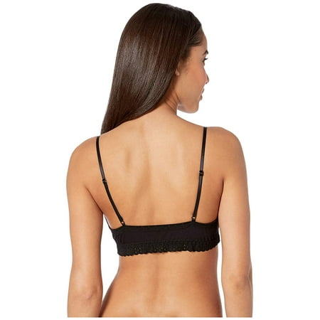 Hanky Panky Cotton with a Conscience Bralette Black
