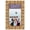 Natural Bamboo, variant on 12x17 Frame Gold Bamboo Solid Wood Picture Frame | 1 Inch Moulding Width | Interior Frame Depth