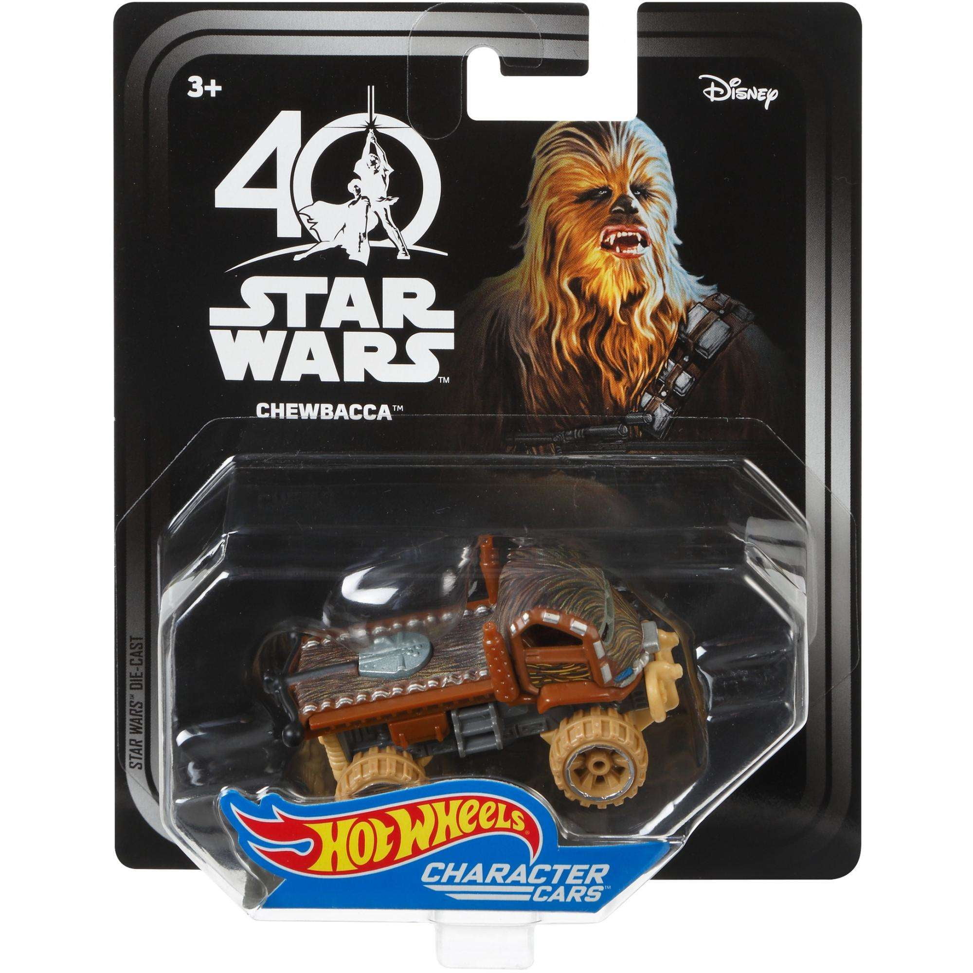 Hot Wheels Star Wars 40Th Anniversary Chewbacca, Character Car