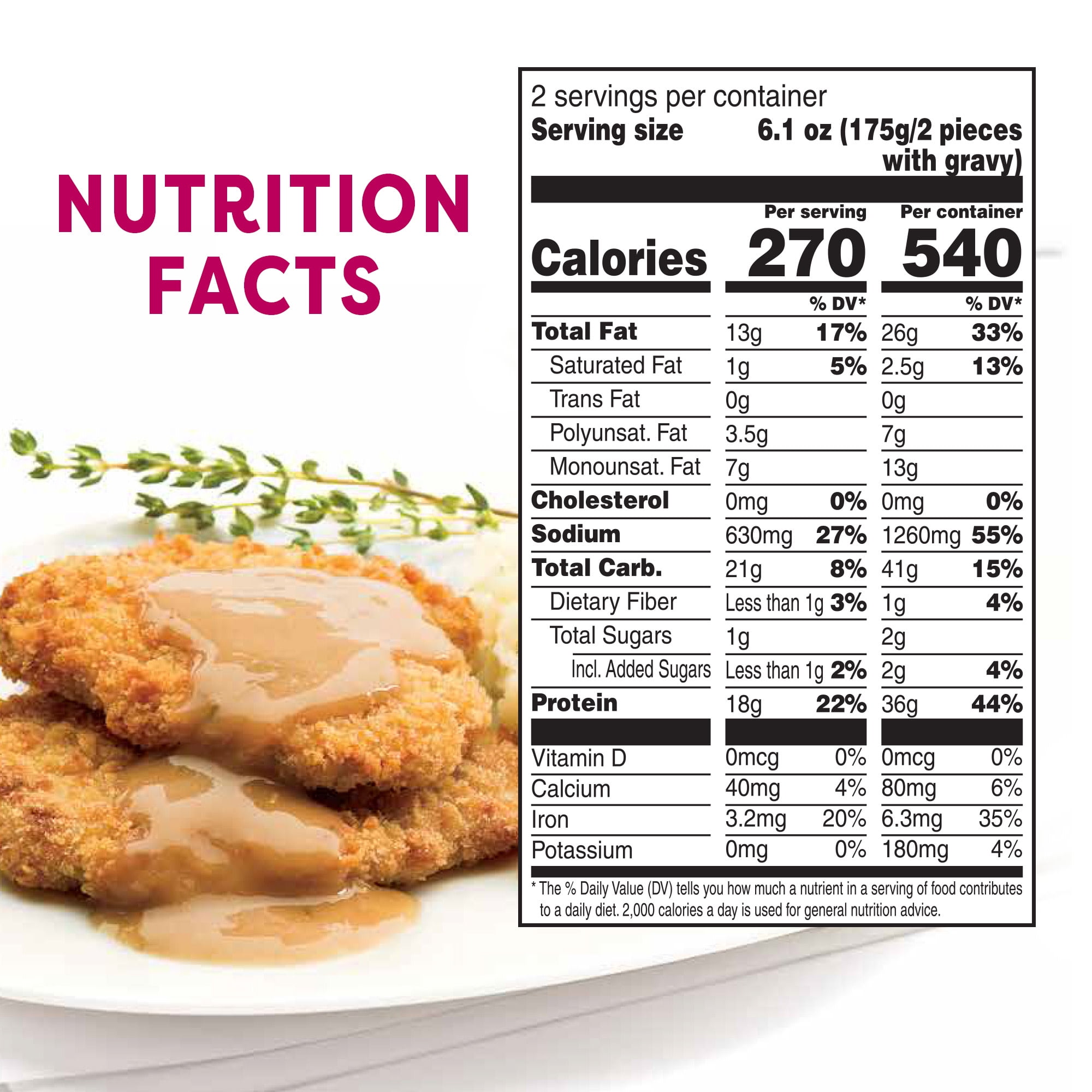 Gardein Plant-Based Lightly Breaded Turk'y Cutlets, Vegan, Frozen Meat Alternative, 12.3 oz.