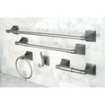thumbnail image 3 of Kingston Brass BAHK61212478SN Monarch Collection 5-piece Towel Bar Bath Hardware Set, Satin Nickel, 3 of 3