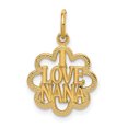 thumbnail image 1 of 14K Or Jaune Charme J'aime Nana, 1 of 2