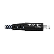 Tripp Lite Heavy Duty to USB Sync/Charge Cable for Apple iPhone iPad 10ft (M100-010-HD)