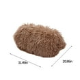 thumbnail image 3 of SLYNSHome Dog Blankets Pet Bed,Fluffy Plush Dog Throw Blankets Sleep Mat Washable Soft Fuzzy Cat Blanket for Bed,Couch,Sofa,Travel - Khaki - M - 20.8x31.5 inch, 3 of 8