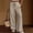 U6-Khaki, variant on Womens Summer Casual Striped Pants Wide Leg Drawstring Pants with Pockets Elastic Waist Palazzo Trousers Summer Beach Vacation Comfy Lounge Boho Clothes,Khaki M