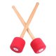 thumbnail image 2 of Toystoory 2 piezas, baqueta de repuesto, banda de baterista, mango de madera portátil, baqueta, mazo, accesorios para instrumentos musicales, Accesorios para instrumentos musicales Rojo, 2 of 6