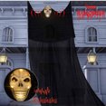thumbnail image 1 of Decoración de Halloween Control de voz Voz luminosa Máscara de terror Fantasma colgante Wmkox8yii fhajkh4042, 1 of 3