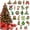 as show, variant on 24PCS Christmas Tree Ornaments Decorations Xmas Hanging Ornaments Decorative, Kawaii Themed Party Hangers for Indoor Holiday Decor and Gift Ideas-as show