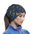thumbnail image 6 of Neck Gaiter Face Cover Scarf, Cartoon Deers Soft Face Sun Mask Cover Scarf Headband Cooling Sweat Absorbing Bandanas Hiking Cycling Running, 6 of 7