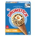 thumbnail image 1 of DRUMSTICK Vanilla Caramel Cones, 4 x 140 ml, 1 of 7