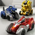 thumbnail image 2 of Juguete de dinosaurio deformable 2 en 1, robot transformable, figura de acción de dinosaurio, juguetes para niños, coche de PVC, regalos divertidos para niños, 2 of 5