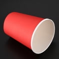 thumbnail image 4 of 40Pcs Paper Cups (9Oz) - Plain Solid Colours Birthday Party Tableware Catering - 20Pcs Green & 20Pcs Red, 4 of 7