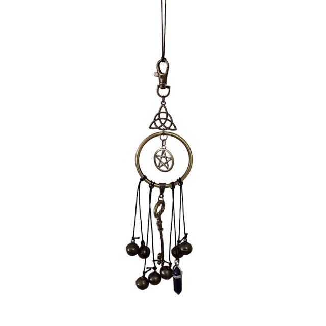 Ramiter Material: Product Color: As Shown Product Size; As Shown In The Picture Package Included: 1 Witch Chimes