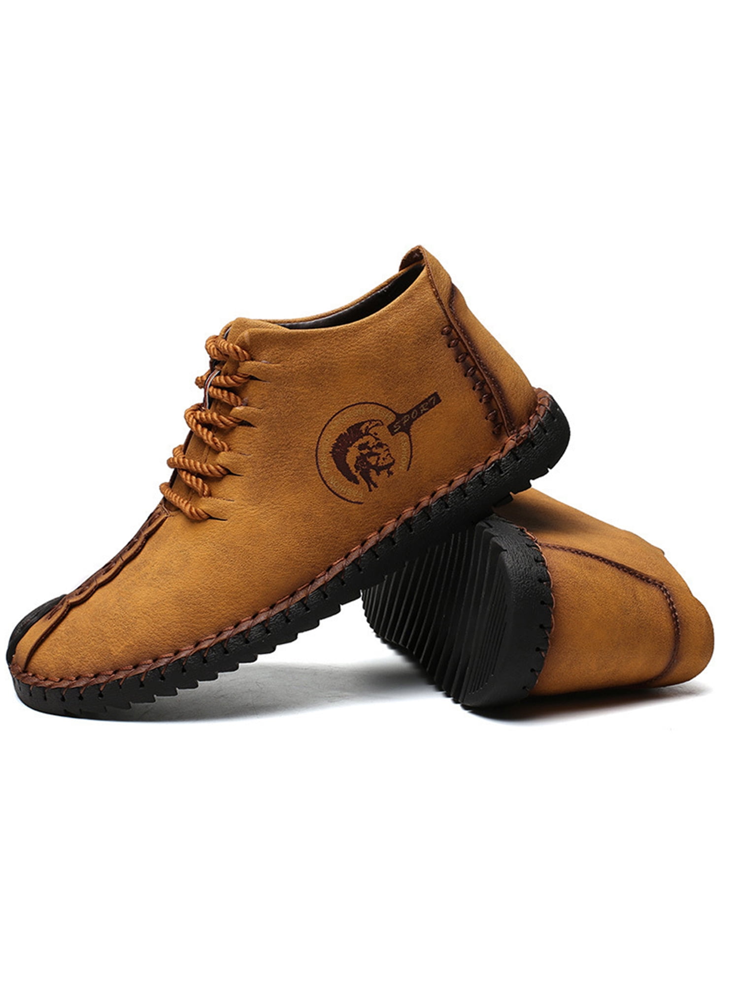 mens fur lined ankle boots