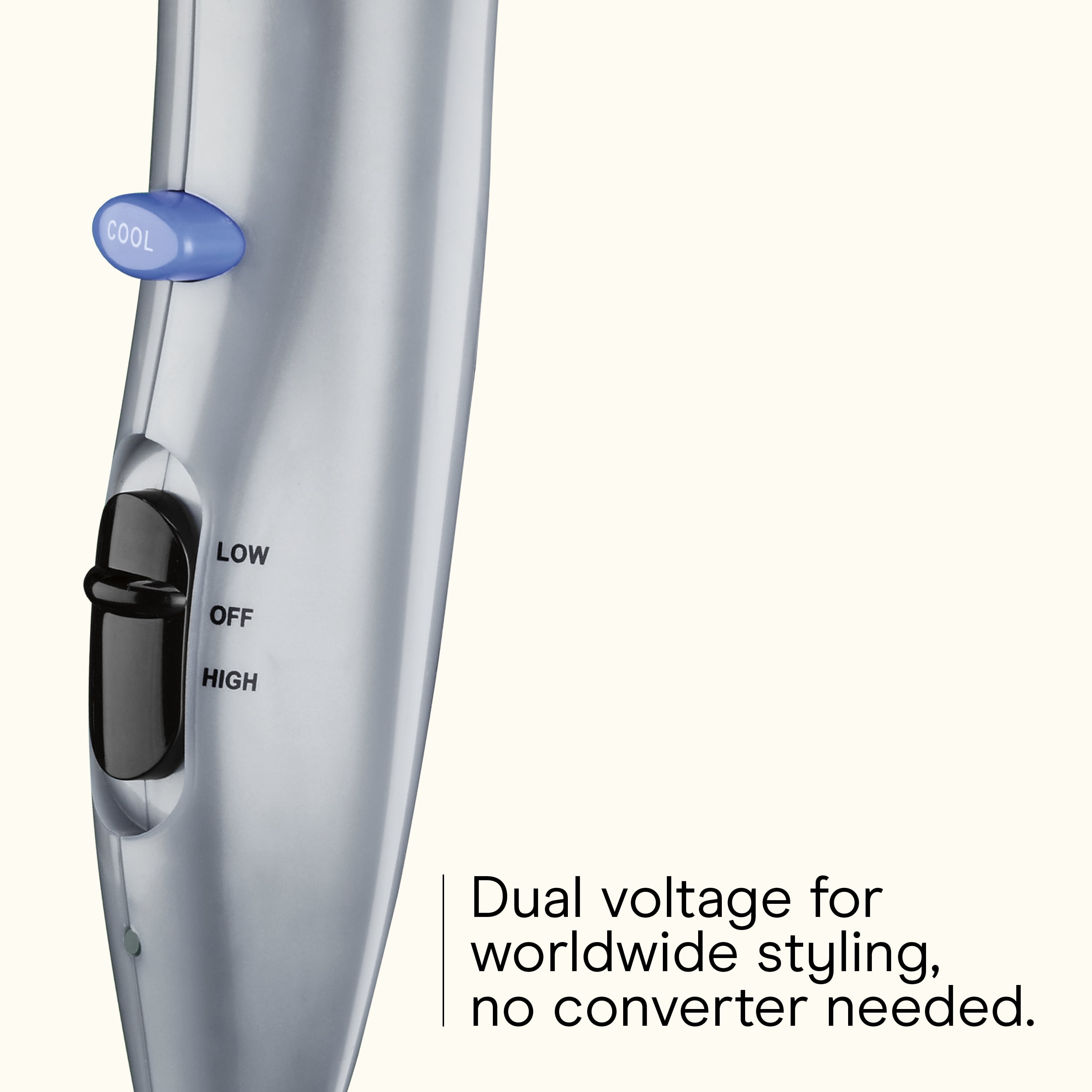 Conair 3-in-1 Styling Hair Dryer, 1875W with Ionic Technology, 3 Attachments