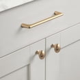 thumbnail image 6 of Goo-Ki 1.4Inch(36MM) Oval Champagne Bronze Cabinet Knobs, Zinc Alloy Modern Kitchen Knobs for Drawer, Dresser Cupboard Wardrobe, 6 Pack, 6 of 6