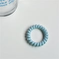 thumbnail image 2 of Diconna Women Girls Spiral Hair Ties, Solid Color Elastic Traceless Hair Rings, 2 of 9