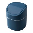 thumbnail image 4 of Cubo de basura de escritorio, Mini cubo de basura, caja de barril de artículos diversos de plástico, suministros de oficina, 4 of 6