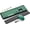 Matte Black Base with Mint Teal Keycaps, variant on Wagpak Wireless Keyboard & Mouse Set– Retro Round Keycaps, Detachable Wrist Rest, 2.4GHz Cordless Connection for Mac/Windows/PC-Purple