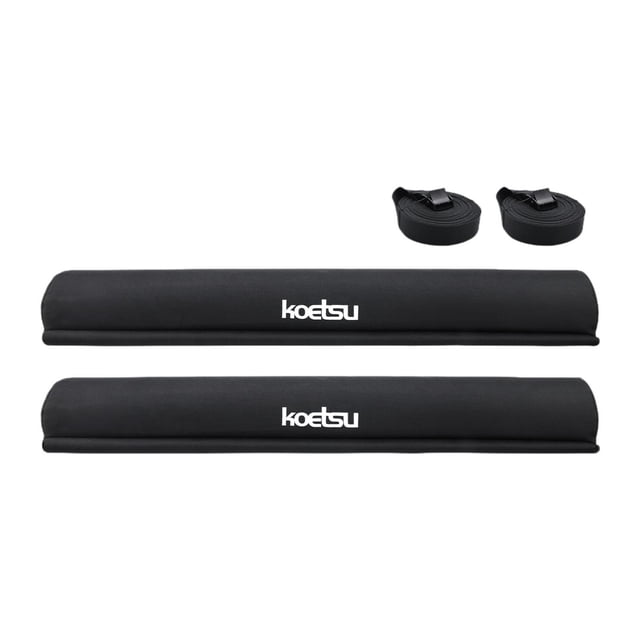 Almohadillas para portaequipajes de techo de coche,Juego de almohadillas blandas para portaequipajes de techo de coche y kayak,Almohadillas para barras transversales de techo Accesorios para