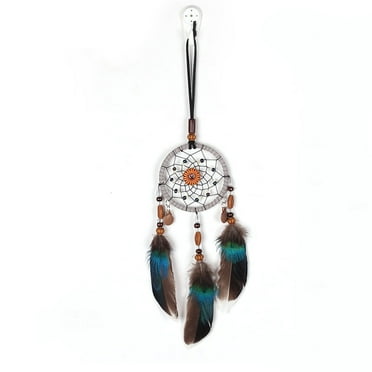 ACDANC Dream Catcher,Boho Decor Wall Hanging,Vintage Feather Dreamcatcher Ornament for Bedroom,Unique Art Gift
