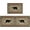 Rustic Bear, variant on XSINUFN Sunflower Kitchen Mats Rustic Non-Slip Absorbent, 17"x48"+17"x30", 2 Count