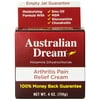 Australian Dream Arthritis Pain Relief Cream, 4 Ounce