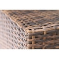 thumbnail image 2 of Living Source International Armless Patio Chairs in Gray/Brown (Set of 2), 2 of 4