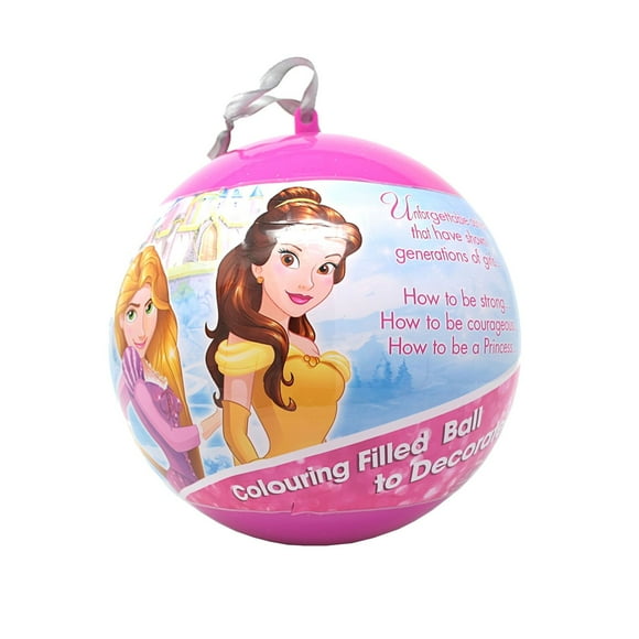 Disney Princess Giant Christmas Bauble & Stationery Set