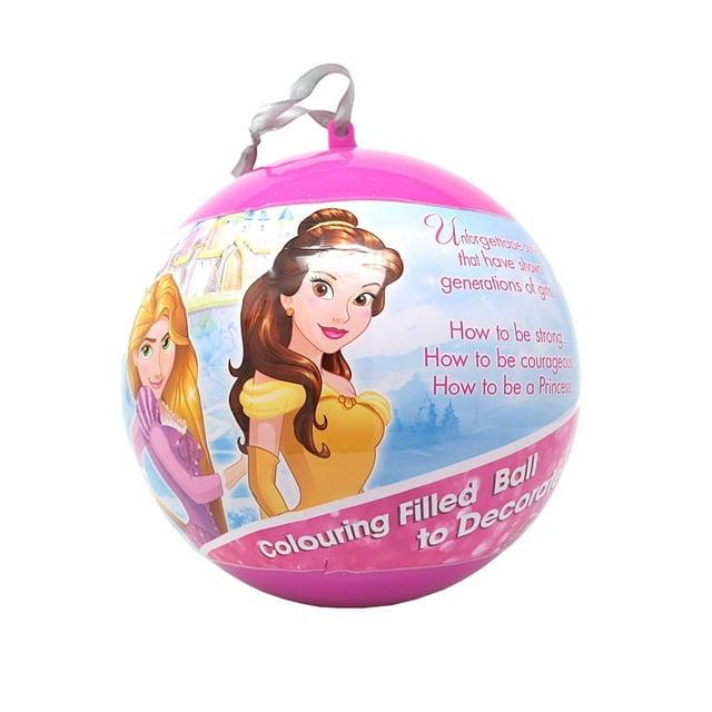 Disney Princess Giant Christmas Bauble & Stationery Set