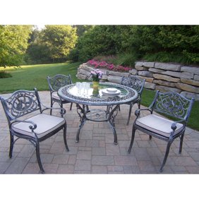 Oakland Living Hummingbird Mississippi Cast Aluminum Swivel Patio
