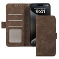 thumbnail image 6 of SaniMore for Samsung Galaxy A15 Case, Kickstand PU Leather Magnetic Protective Flip Cover with [RFID Blocking] [3 Card Slots] [TPU Interior Case] Compatible with Samsung Galaxy A15, Brown, 6 of 6