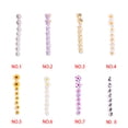thumbnail image 3 of Wisewang DIY 8pcs/Set Toe Separator Silicone Flower Diamond Foot Nail Art Tools Pedicure 6# 1Set, 3 of 6