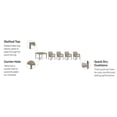 thumbnail image 3 of Homestyles Sustain Table à Manger d'Extérieur en Bois et Quatre Chaises, Gris, 3 of 31