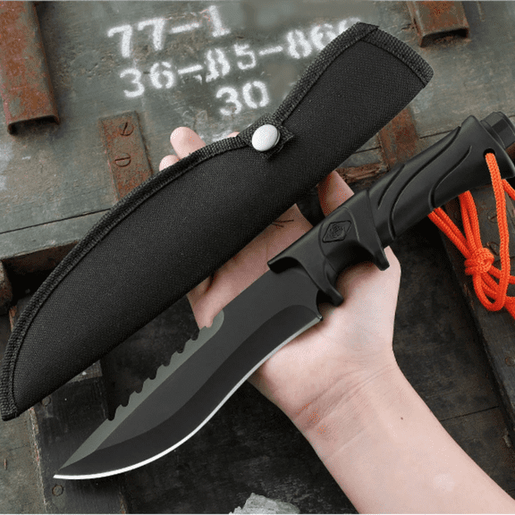 Outdoor Knife Clearance,Stainless Steel Blade,Survival Tool,Camping Hiking Hunting Gear