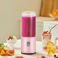 thumbnail image 2 of Juicer Product Category Juicer 2 – Portable 2024 Rechargeable Small Juicer Cup for Shakes Personal Use 6 Travel Cup Design Ideal for Travel Gym and School, 2 of 8