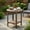 Brown, variant on Resenkos Patio Coffee Tables,Patio Tables,Set of 2 18 Inch Round Weather-Resistant Adirondack Side Tables-Brown