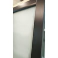 thumbnail image 6 of Modern Solid French Door Frosted Glass 36 x 96 inches with Handle, 6 of 7