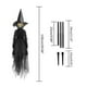 thumbnail image 4 of Halloween Decorations Outdoor Large Light Up Holding Hands Screaming Witches Scary Decor for Home Outside Yard Lawn, 4 of 4
