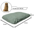 thumbnail image 2 of Hearts Pet Bed, Valentines Day Themed Doodle Hearts Love Friendship on Green Toned Background, Chew Resistant Pad for Dogs and Cats Cushion with Removable Cover, 24" x 39", Multicolor, by Ambesonne, 2 of 4